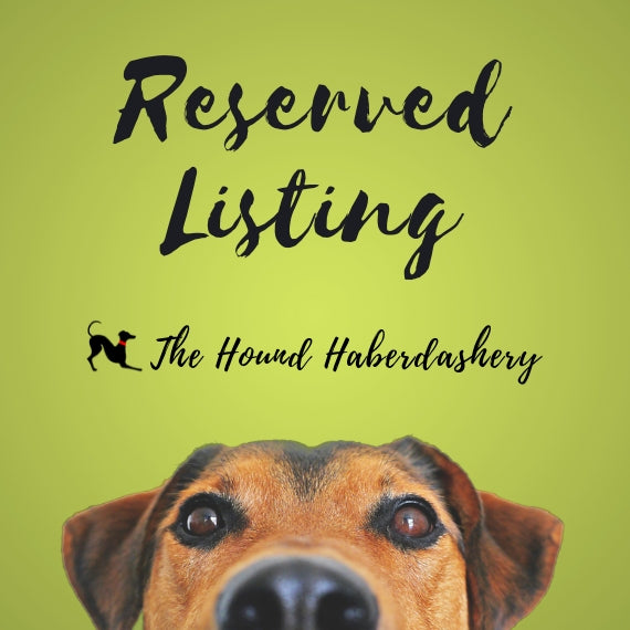 Reserved Listing - Cindy U. - 13 Nylon Custom Items