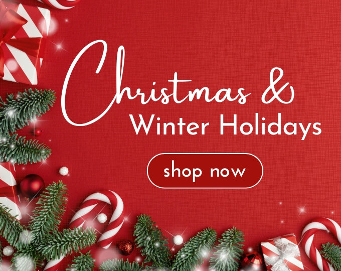 Christmas & Winter Holiday Dog Collars