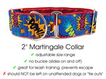 Load image into Gallery viewer, superhero comic martingale dog collar
