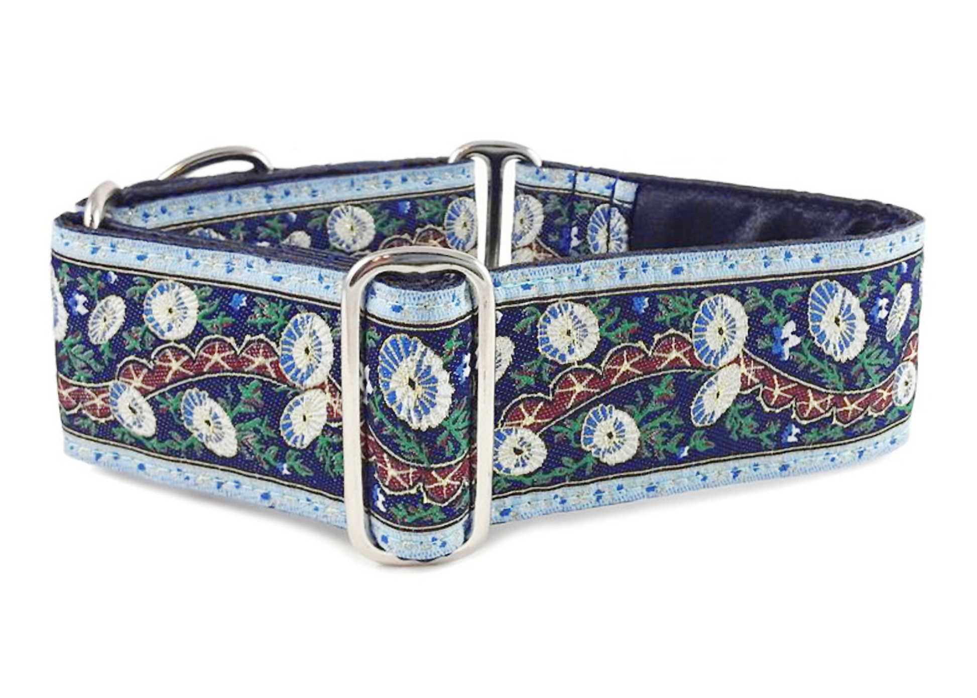2 Inch Midsummer Night's Dream Martingale Dog Collar by The Hound Haberdashery