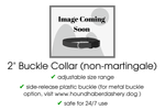 Load image into Gallery viewer, Copenhagen Pinwheel in Gray &amp; Brown - Martingale Dog Collar or Buckle Dog Collar - 2&quot; Width - The Hound Haberdashery
