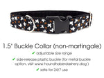 Load image into Gallery viewer, The Hound Haberdashery Collar Ghosts &amp; Jack-O-Lanterns - Martingale Dog Collar or Buckle Dog Collar - 1.5&quot; &amp; 2&quot; Widths
