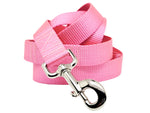 Load image into Gallery viewer, The Hound Haberdashery Leash Pink Nylon Dog Leash
