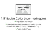 Load image into Gallery viewer, The Hound Haberdashery Collar Spider Webs - Martingale Dog Collar or Buckle Dog Collar - 1.5&quot; &amp; 2&quot; Widths
