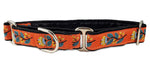 Load image into Gallery viewer, The Hound Haberdashery Collar Sofia Floral - Martingale Dog Collar or Buckle Dog Collar - 1&quot; Width
